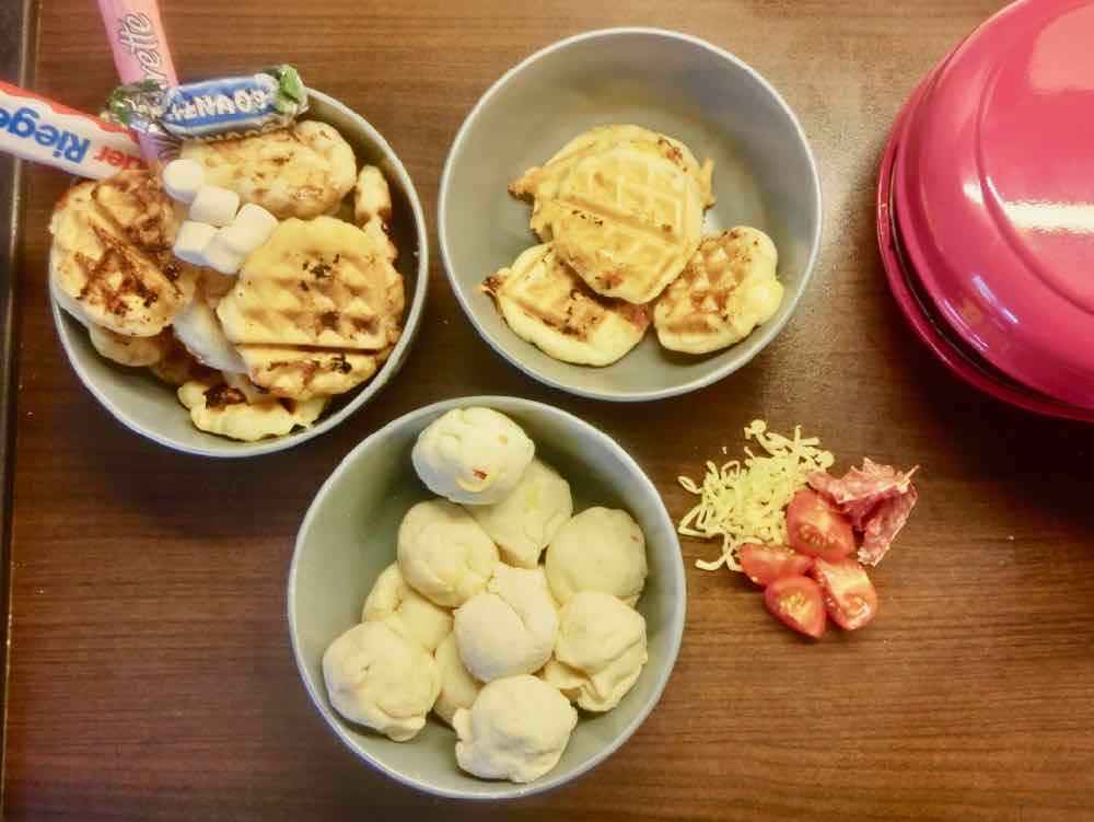 Pizzabällchen mit Füllung – Glutenfrei aber lecker! Pizzabällchen mit Füllung – Glutenfrei aber lecker!